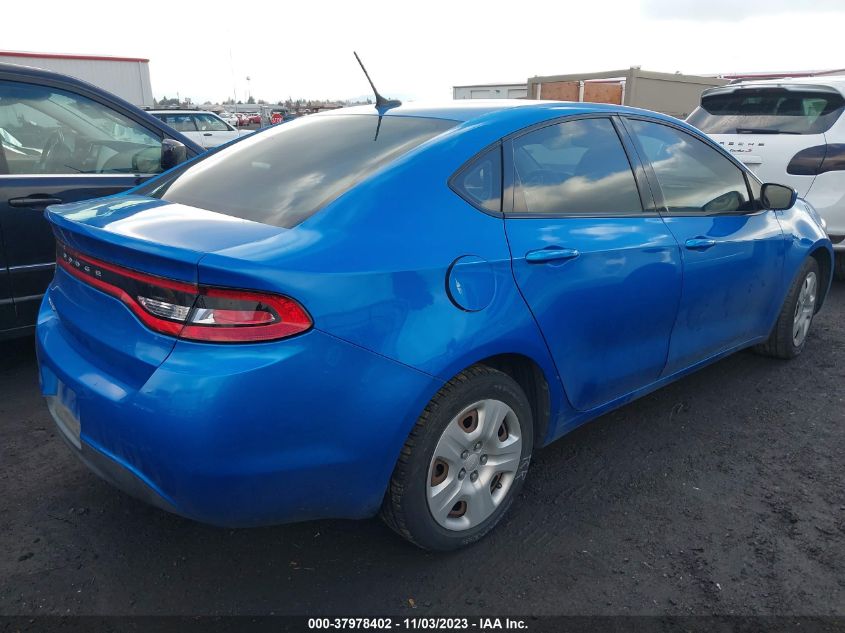 2015 DODGE DART SE - 1C3CDFAA5FD407054