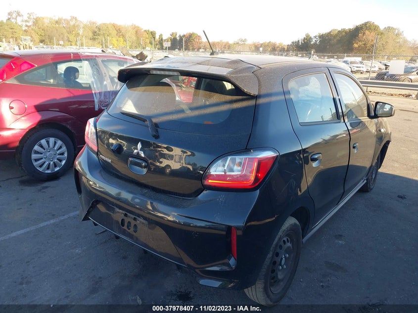 2022 MITSUBISHI MIRAGE 1.2L I3   N(VIN: ML32AUHJ5NH004292