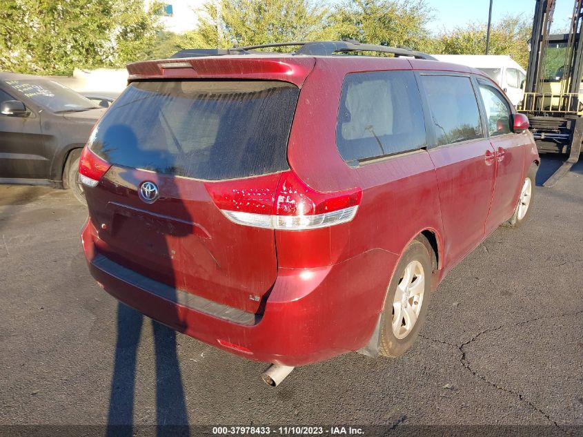 2013 TOYOTA SIENNA LE - 5TDKK3DC9DS284398