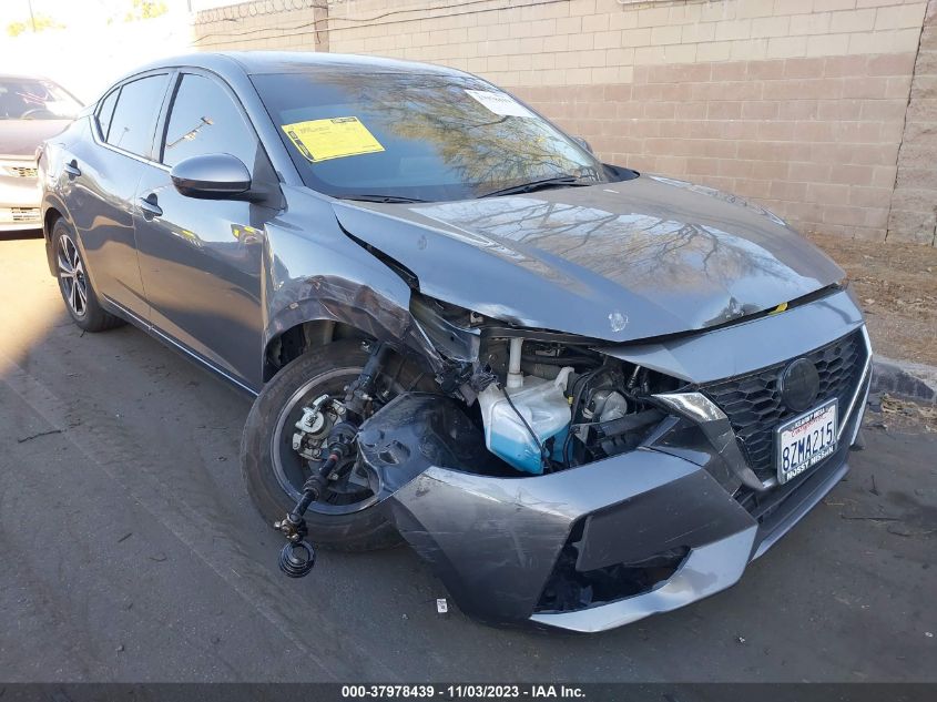 2022 NISSAN SENTRA SV - 3N1AB8CV7NY212463