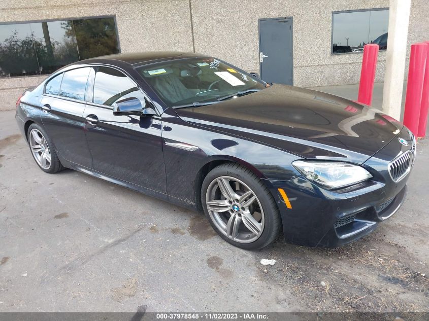 2015 BMW 640I GRAN COUPE - WBA6A0C51FGB53713