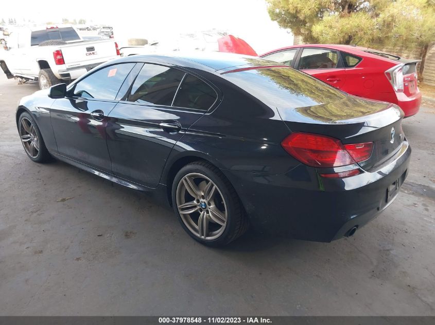 2015 BMW 640I GRAN COUPE WBA6A0C51FGB53713