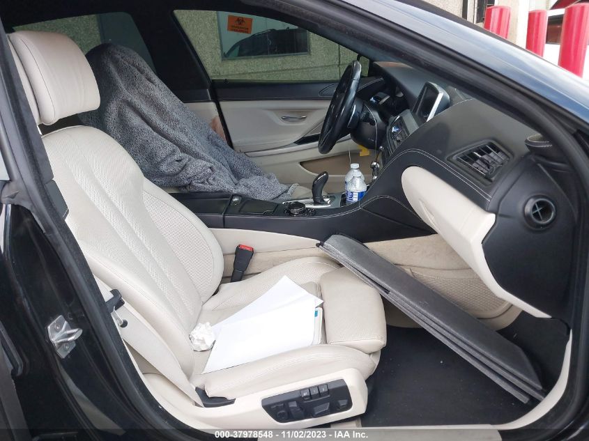 2015 BMW 640I GRAN COUPE WBA6A0C51FGB53713