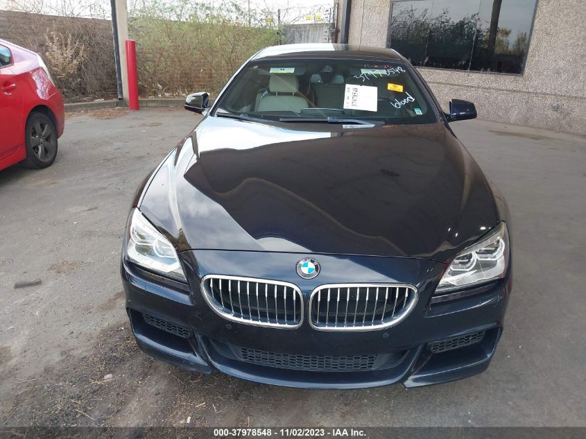 2015 BMW 640I GRAN COUPE WBA6A0C51FGB53713