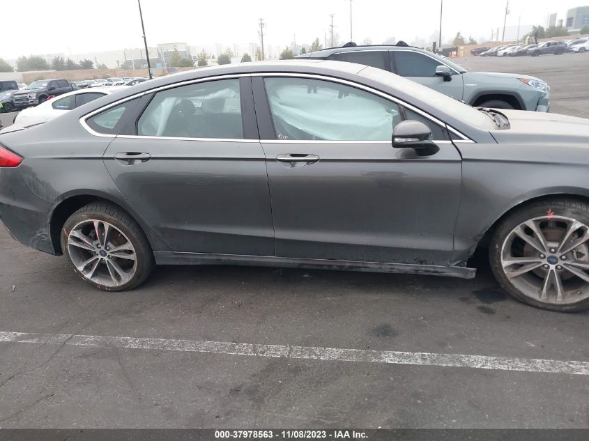 2020 FORD FUSION TITANIUM - 3FA6P0D92LR130144