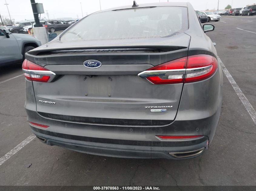 2020 FORD FUSION TITANIUM - 3FA6P0D92LR130144