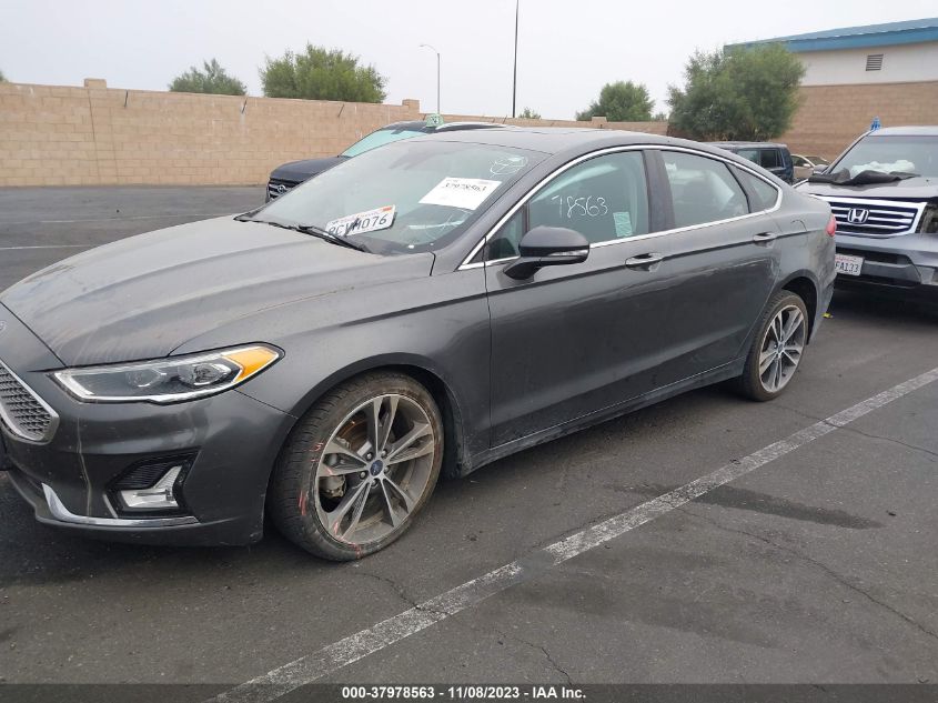 2020 FORD FUSION TITANIUM - 3FA6P0D92LR130144