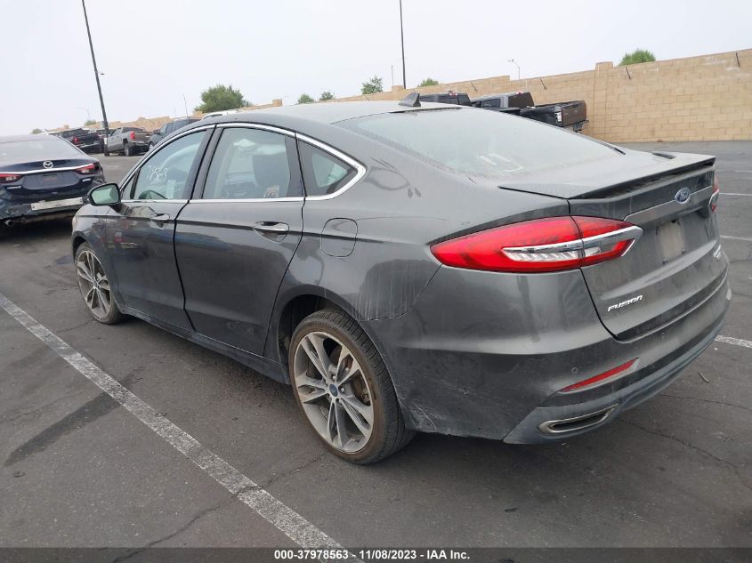 2020 FORD FUSION TITANIUM - 3FA6P0D92LR130144