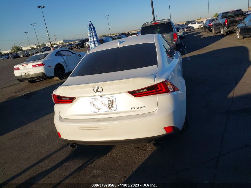 2015 LEXUS IS 250 CRAFTED LINE - JTHBF1D24F5080454