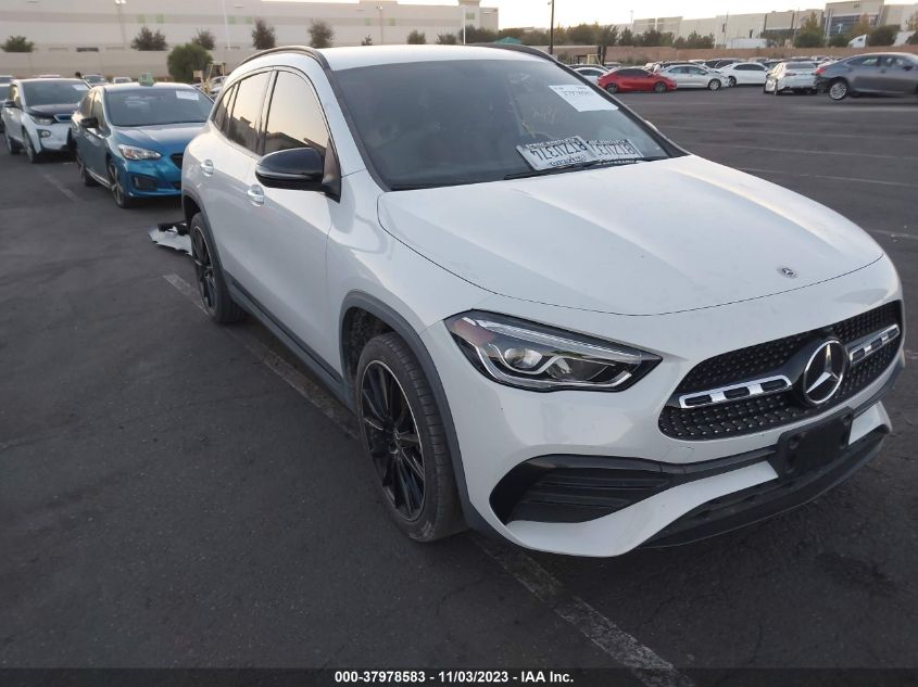 W1N4N4GB1MJ187601 MERCEDES-BENZ GLA GLA 250 2021
