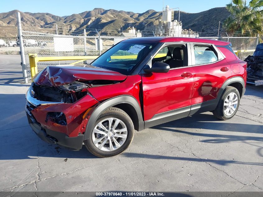 KL79MMS23PB107444 Chevrolet Trailblazer FWD LS 2