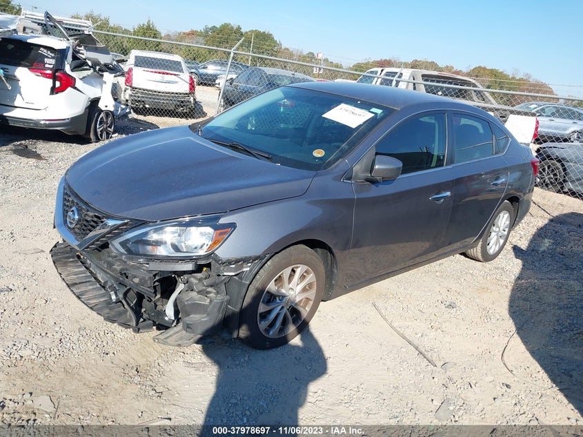 VIN 3N1AB7AP3KL605156 2019 NISSAN SENTRA SV