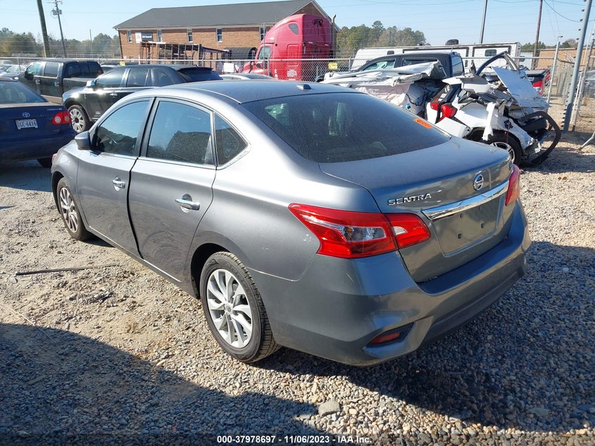 VIN 3N1AB7AP3KL605156 2019 NISSAN SENTRA SV
