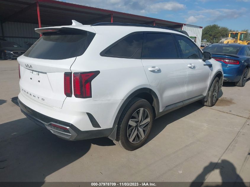 2022 KIA SORENTO EX - 5XYRH4LF9NG146325