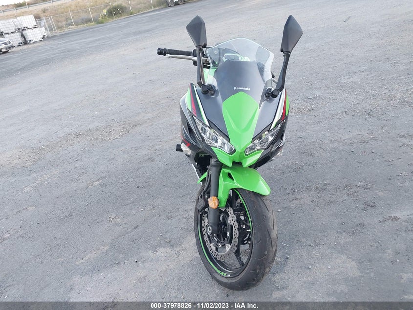 VIN ML5EXEN17NDA51430 2022 KAWASAKI EX650 N
