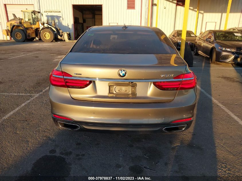 2016 BMW 750I XDRIVE WBA7F2C5XGG418063