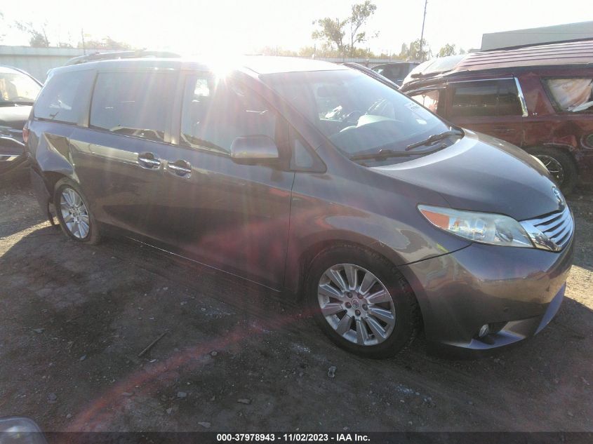 5TDYK3DC5CS206452 2012 TOYOTA SIENNA, photo no. 1