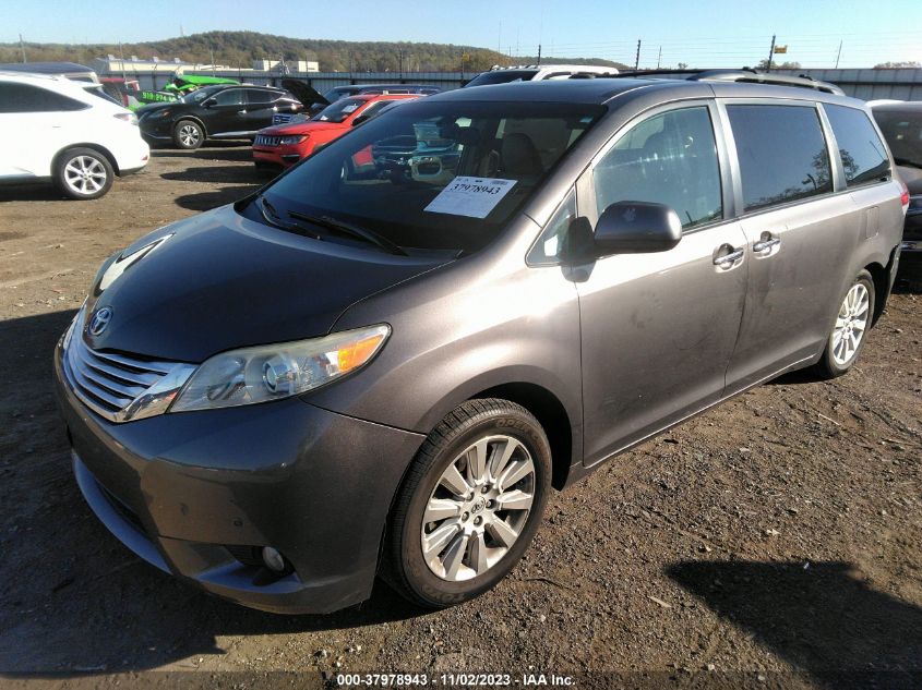 5TDYK3DC5CS206452 2012 TOYOTA SIENNA - Image 2