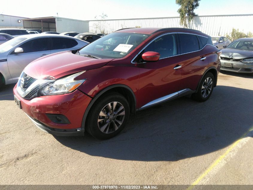 2017 NISSAN MURANO S/SL/SV/PLATINUM - 5N1AZ2MG5HN114406