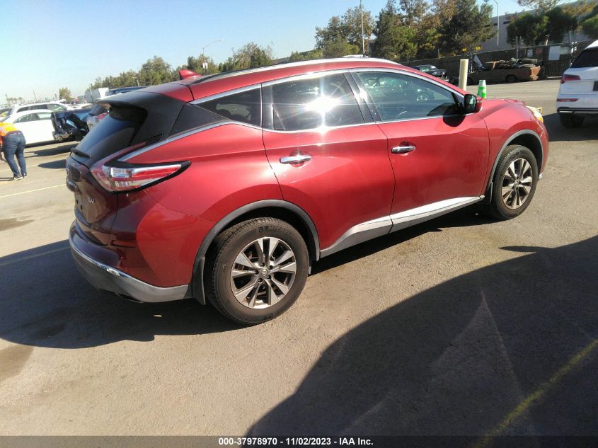 2017 NISSAN MURANO S/SL/SV/PLATINUM - 5N1AZ2MG5HN114406