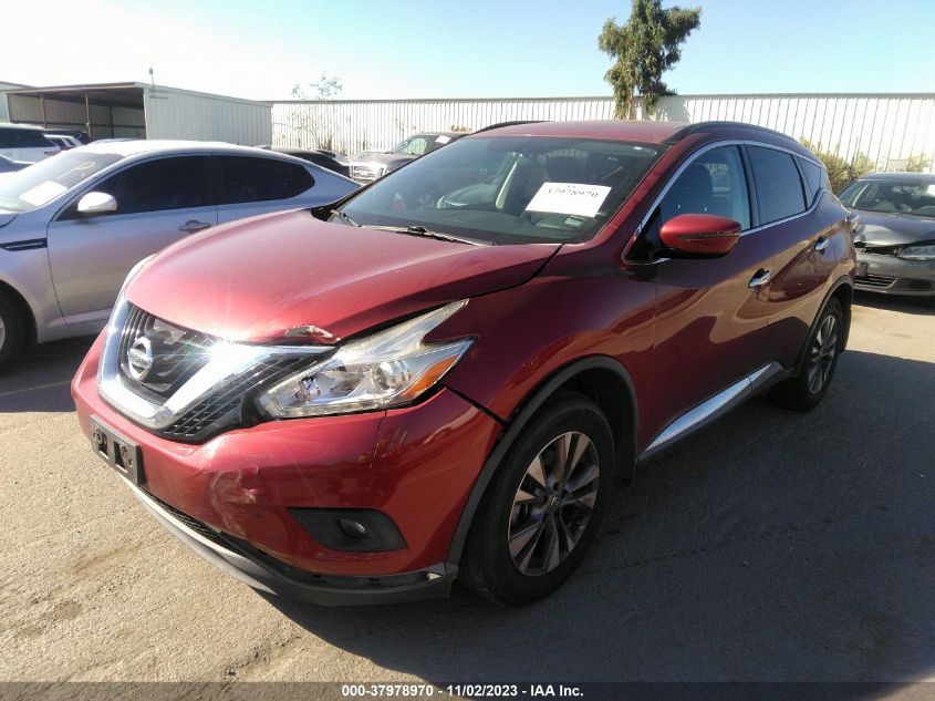 2017 NISSAN MURANO S/SL/SV/PLATINUM - 5N1AZ2MG5HN114406
