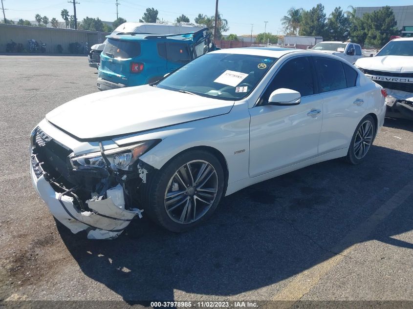 2014 INFINITI Q50 HYBRID SPORT JN1AV7AP8EM691470