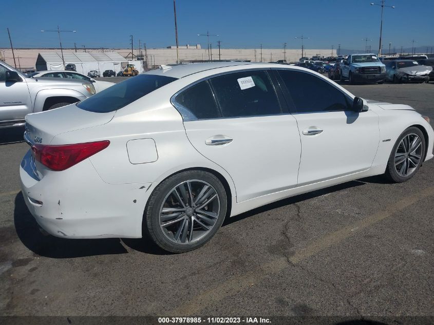 2014 INFINITI Q50 HYBRID SPORT JN1AV7AP8EM691470