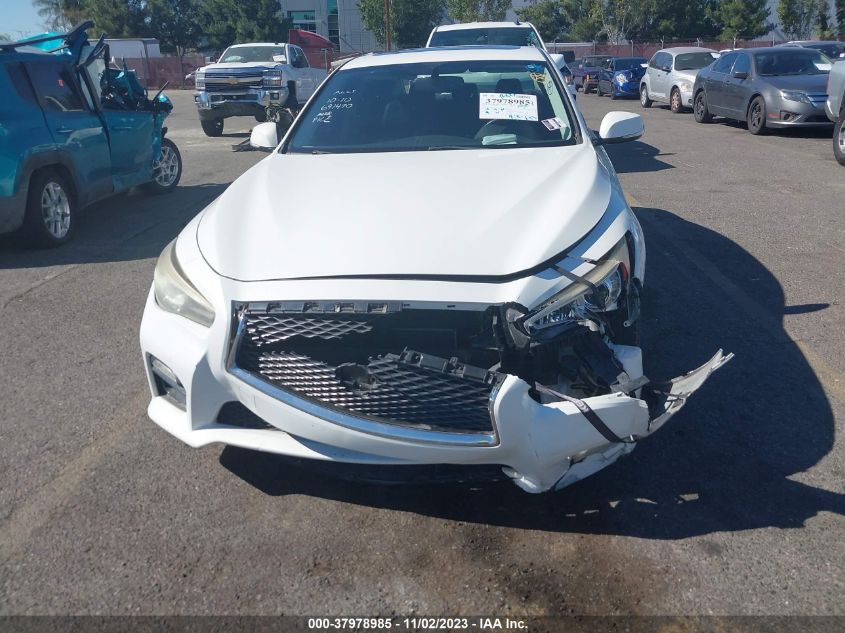 2014 INFINITI Q50 HYBRID SPORT JN1AV7AP8EM691470