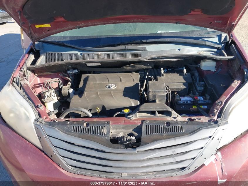 2013 TOYOTA SIENNA XLE AAS/XLE/LTD - 5TDYK3DC3DS358540