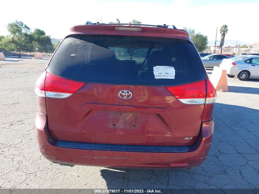 2013 TOYOTA SIENNA XLE AAS/XLE/LTD - 5TDYK3DC3DS358540