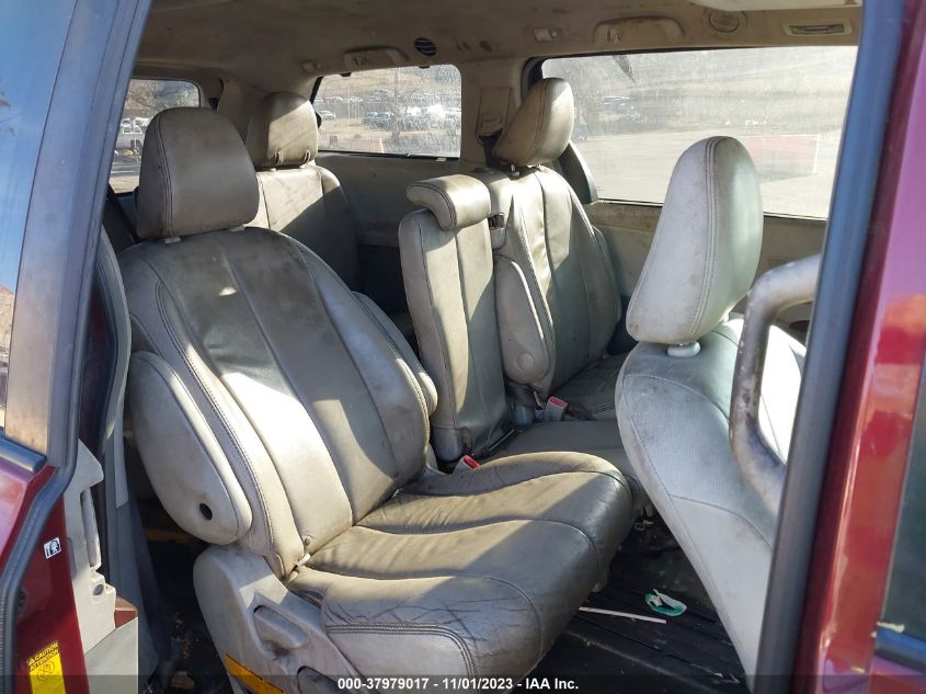 2013 TOYOTA SIENNA XLE AAS/XLE/LTD - 5TDYK3DC3DS358540