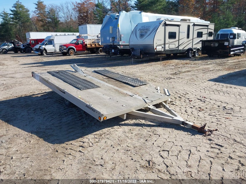 2010 SNOPRO SNOW MOBILE TRAILER
