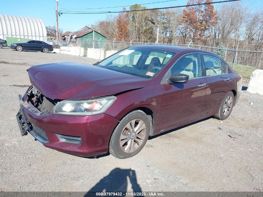 2013 HONDA ACCORD LX - 1HGCR2F38DA180751