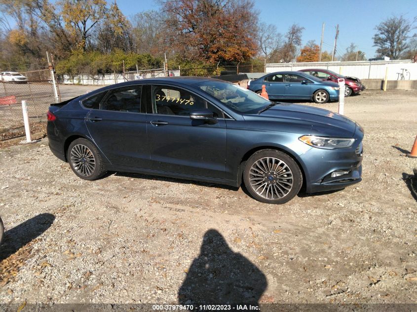 2018 FORD FUSION TITANIUM/PLATINUM - 3FA6P0D98JR225711