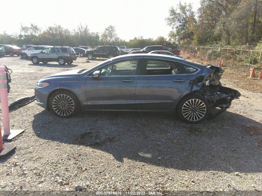 2018 FORD FUSION TITANIUM/PLATINUM - 3FA6P0D98JR225711