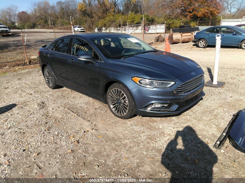 2018 FORD FUSION TITANIUM/PLATINUM - 3FA6P0D98JR225711