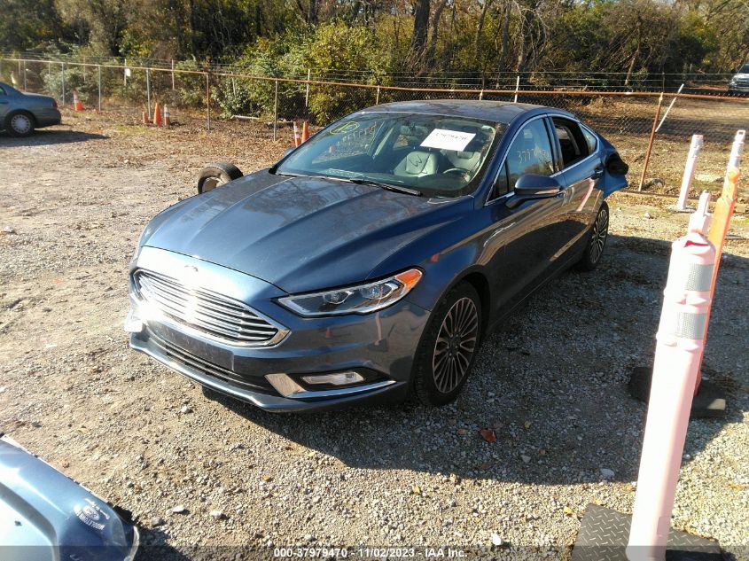 2018 FORD FUSION TITANIUM/PLATINUM - 3FA6P0D98JR225711