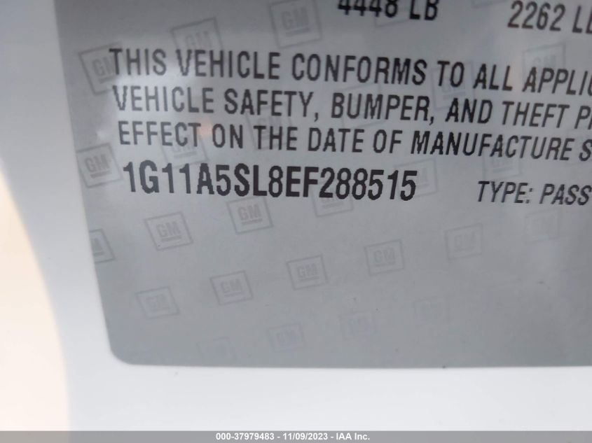 2014 CHEVROLET MALIBU LS - 1G11A5SL8EF288515