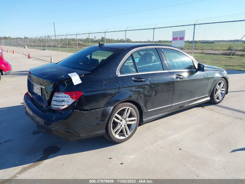 2013 MERCEDES-BENZ C 250 SPORT/LUXURY - WDDGF4HB9DR241847