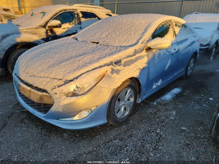 2015 HYUNDAI SONATA HYBRID - KMHEC4A42FA133881