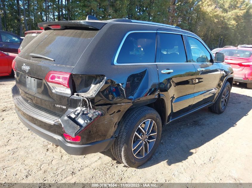 VIN 1C4RJEBG7MC629545 2021 JEEP GRAND CHEROKEE LIMITED