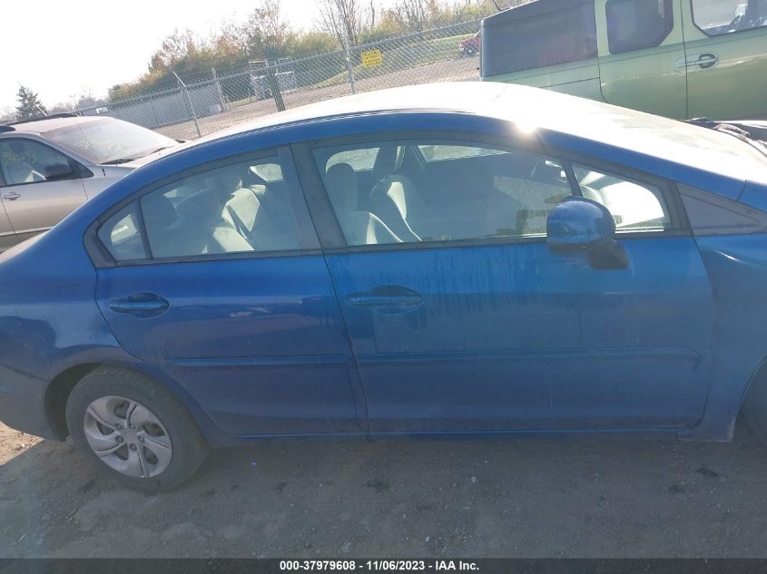 2013 HONDA CIVIC LX - 19XFB2F52DE088338