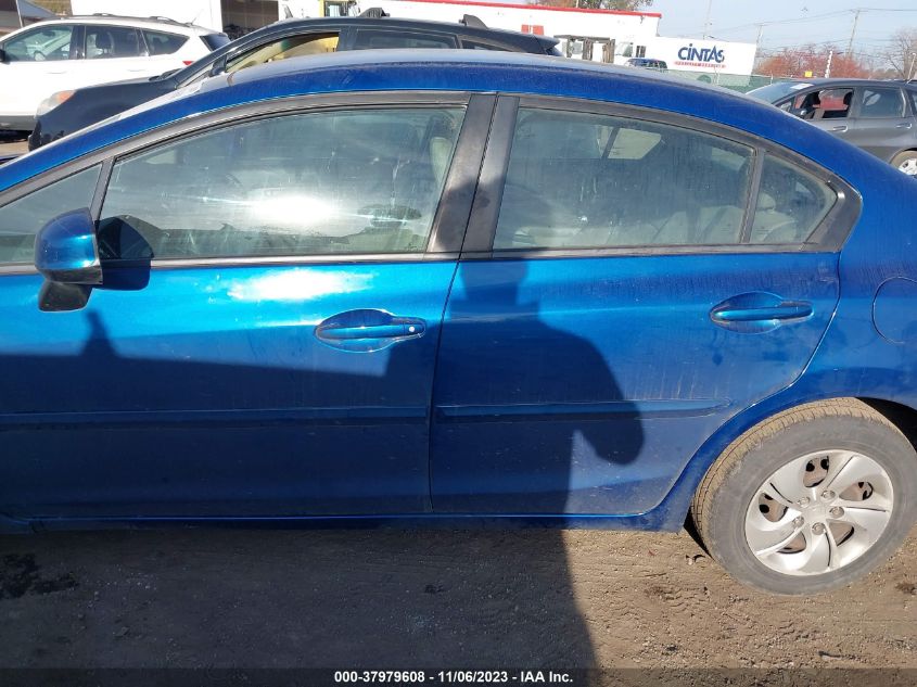 2013 HONDA CIVIC LX - 19XFB2F52DE088338