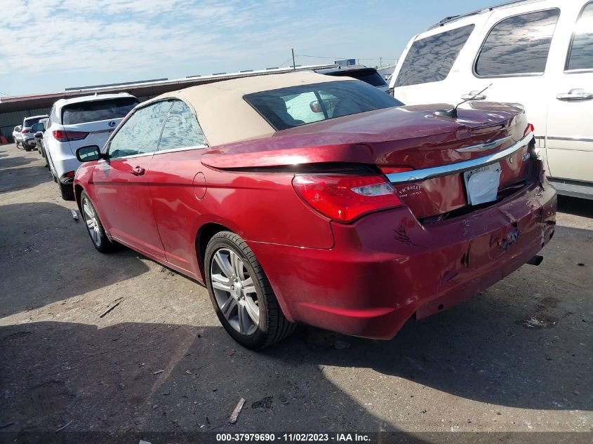 2013 CHRYSLER 200 TOURING - 1C3BCBEB7DN684807