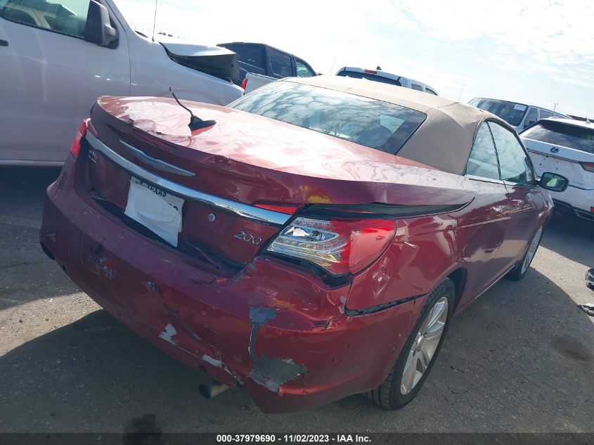2013 CHRYSLER 200 TOURING - 1C3BCBEB7DN684807