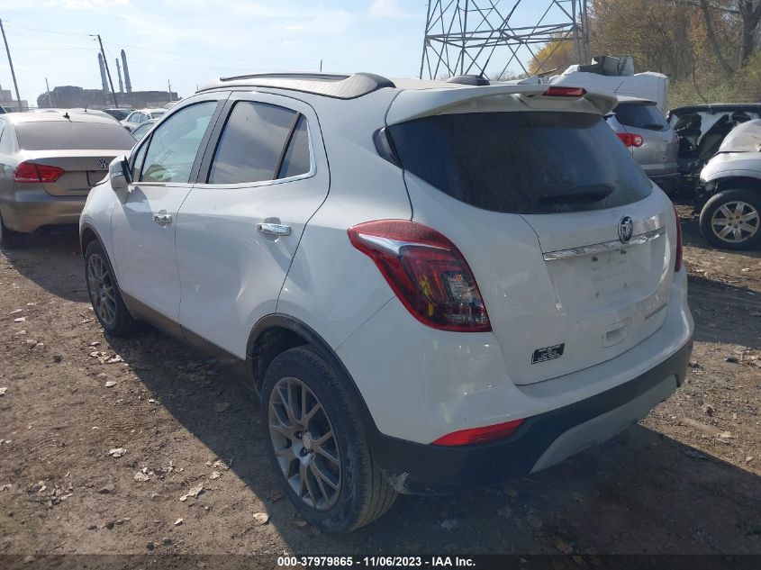 2019 BUICK ENCORE FWD SPORT TOURING - KL4CJ1SB3KB941457