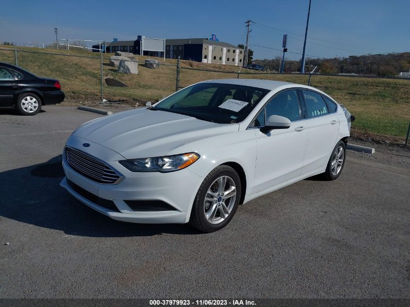 2018 FORD FUSION SE - 3FA6P0H74JR152006