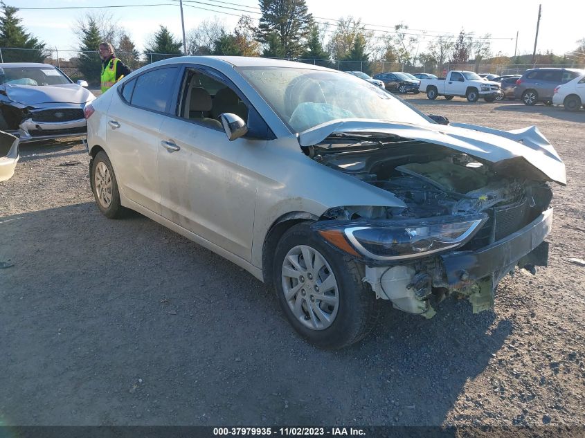 2018 HYUNDAI ELANTRA SE - KMHD74LF8JU593424