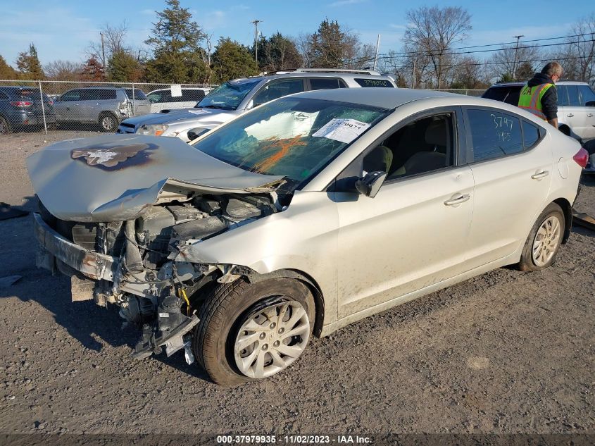 2018 HYUNDAI ELANTRA SE - KMHD74LF8JU593424