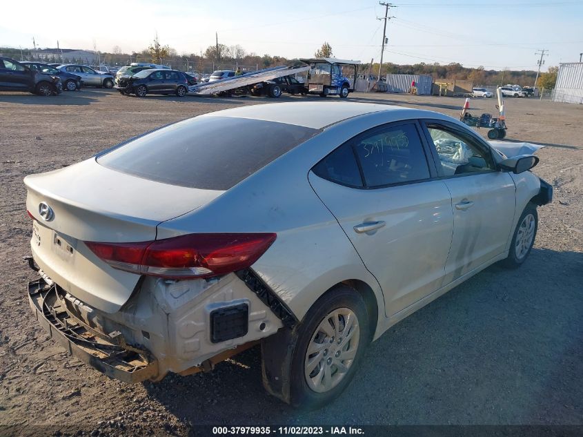 2018 HYUNDAI ELANTRA SE - KMHD74LF8JU593424